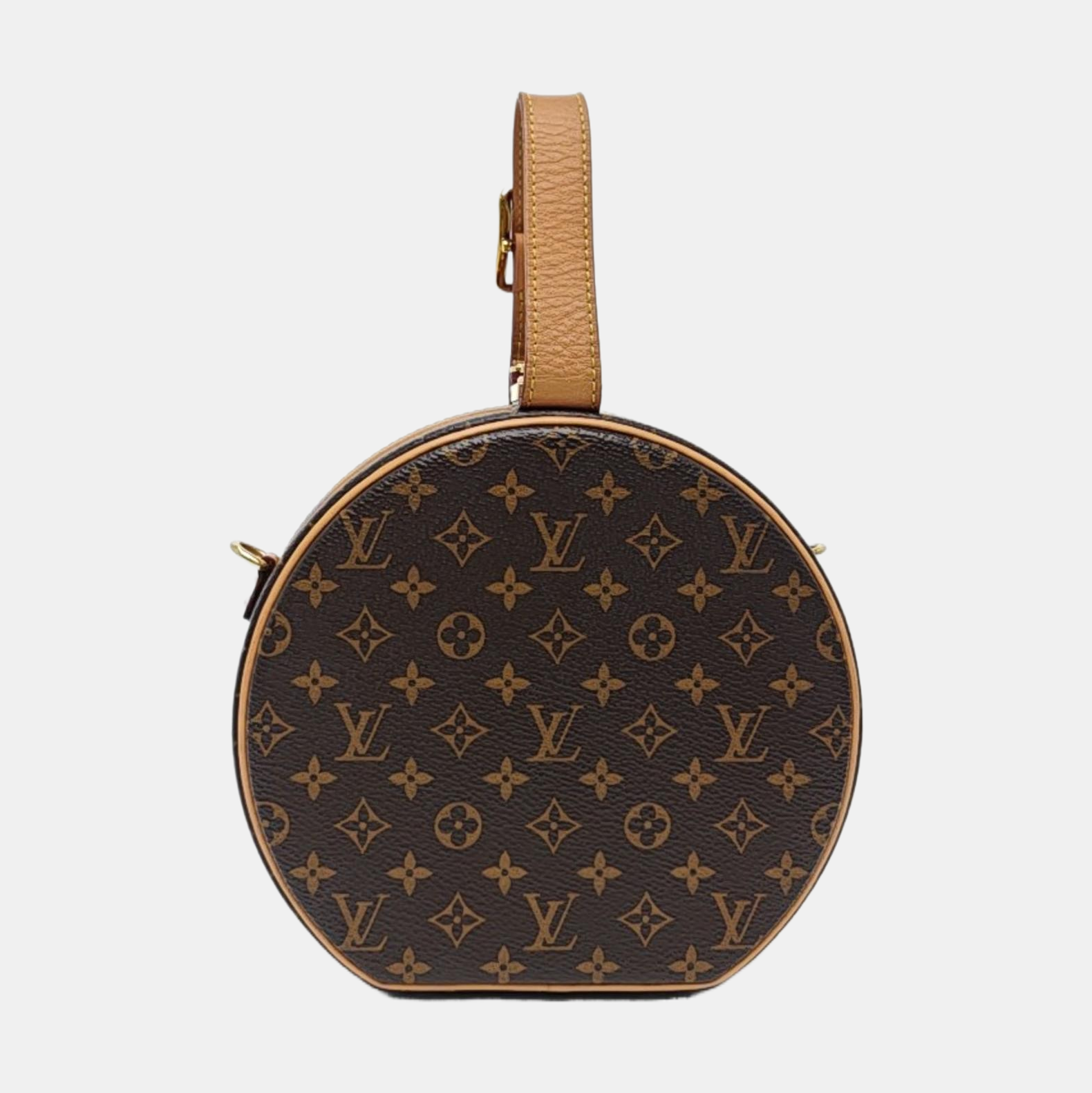 BOITE CHAPEAU PM Monogram Coated Canvas Brown