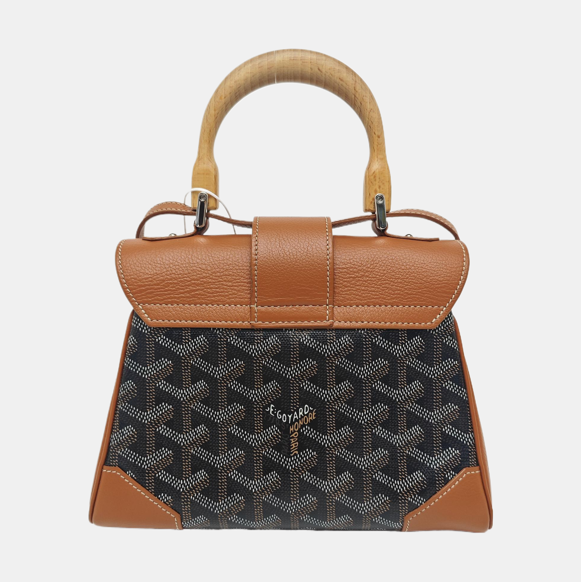 Saïgon Mini Coated Canvas Brown