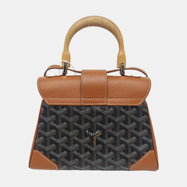 Saïgon Mini Coated Canvas Brown