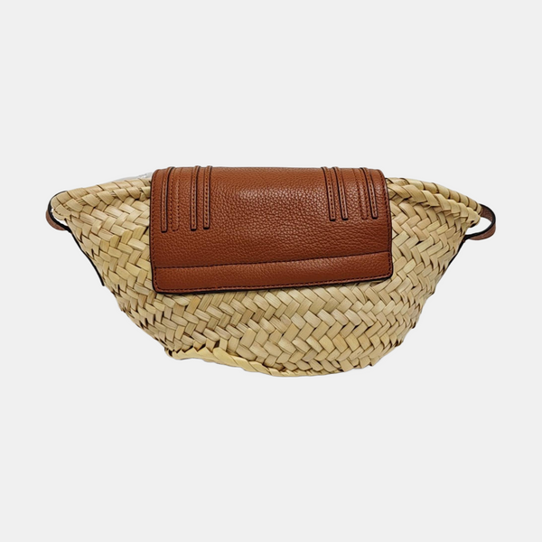 Special Material Shoulder Bag Beige