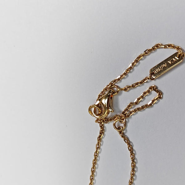 Vintage Alhambra 18k Gold Necklace
