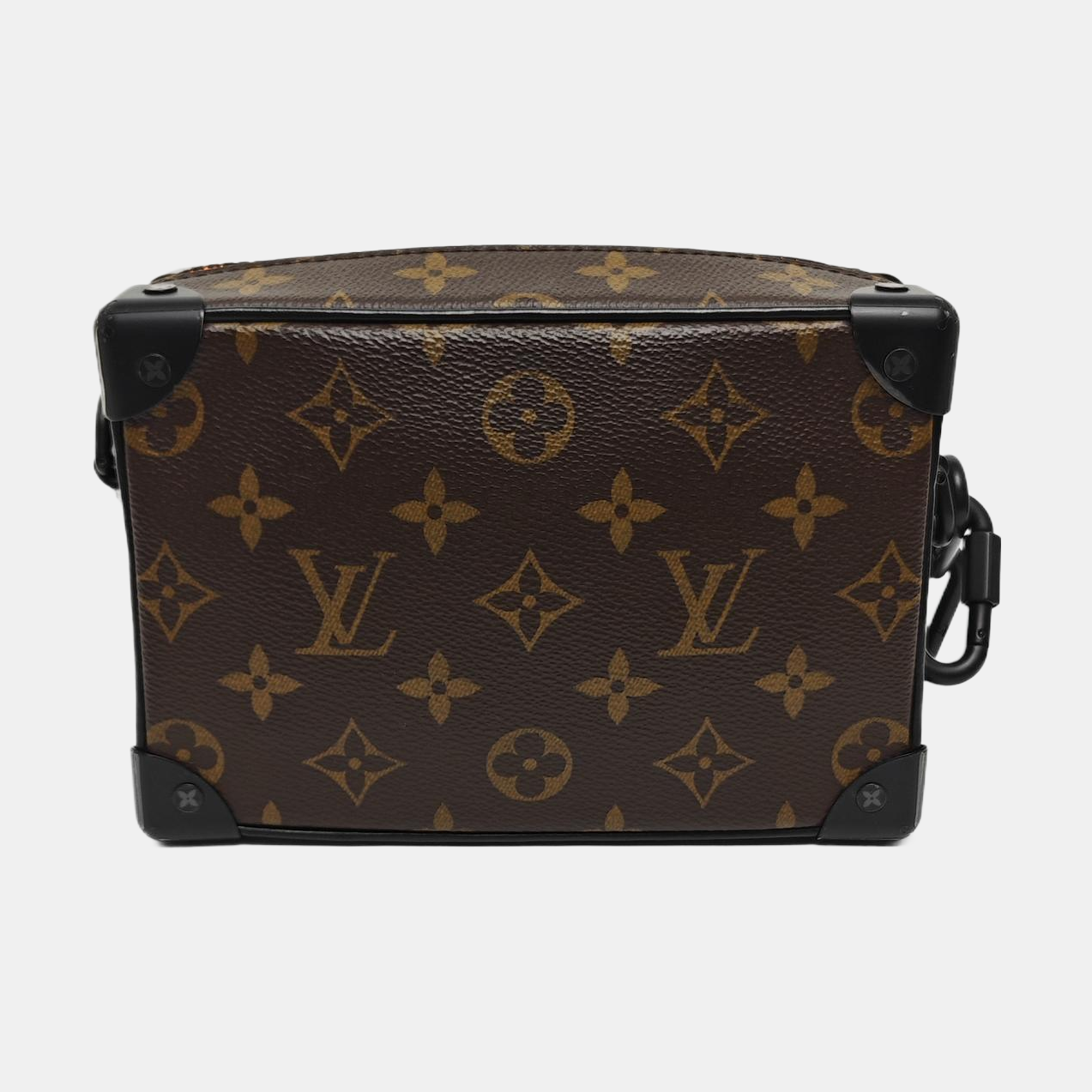 SOFT TRUNK Mini Coated Canvas Brown