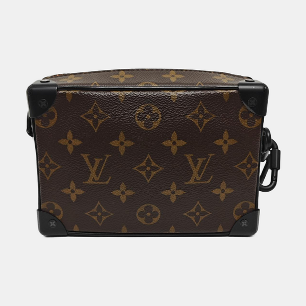 SOFT TRUNK Mini Coated Canvas Brown