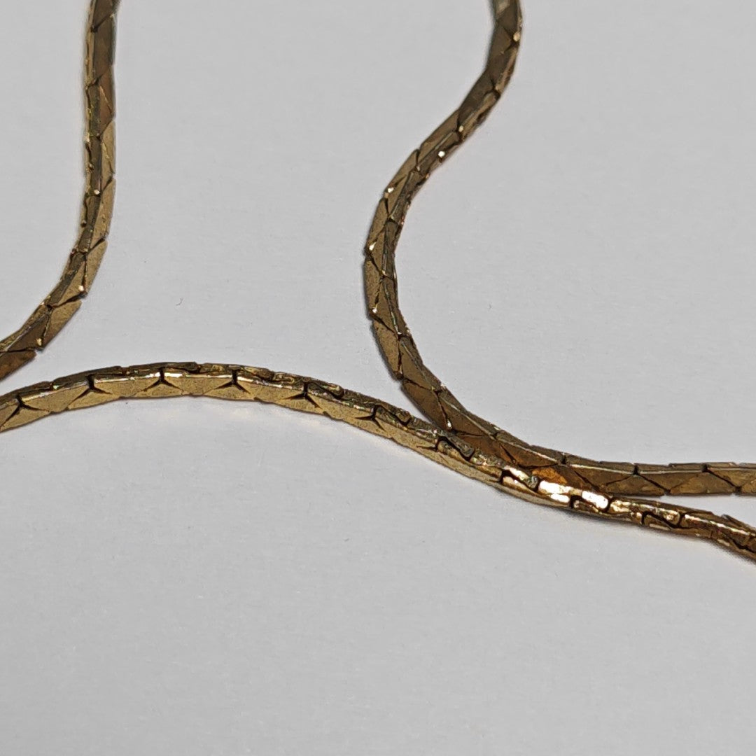 Metal Gold Necklace