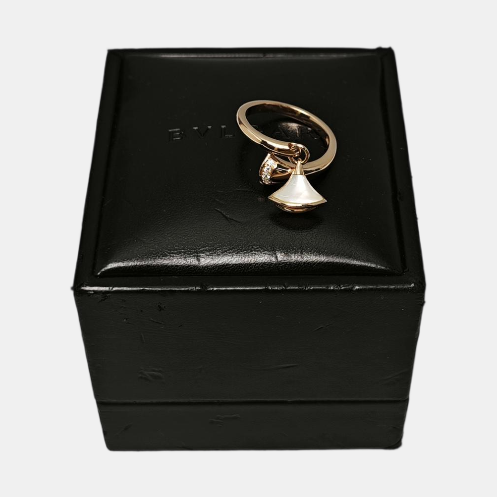 DIVAS' DREAM 18k Rose Gold Ring EU 50