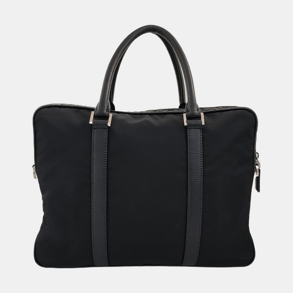 Bolso de hombro de nailon negro