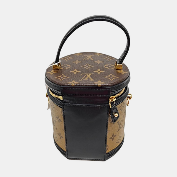CANNES PM Monogram Coated Canvas Brown