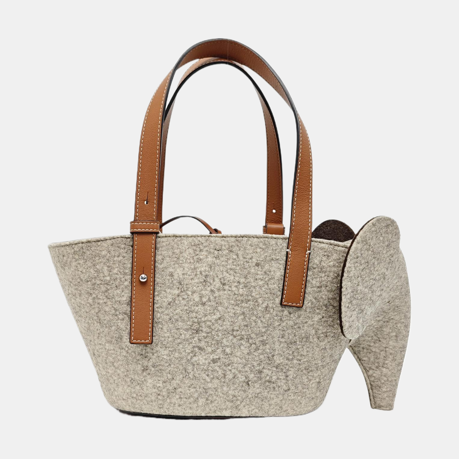 Basket Felt Gray