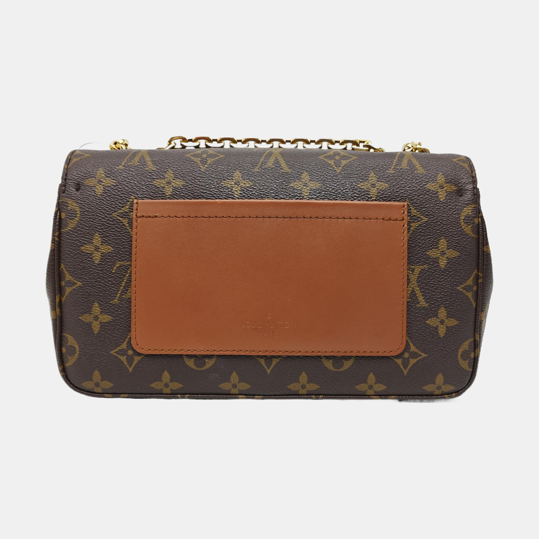 MARCEAU Monogram Coated Canvas Brown