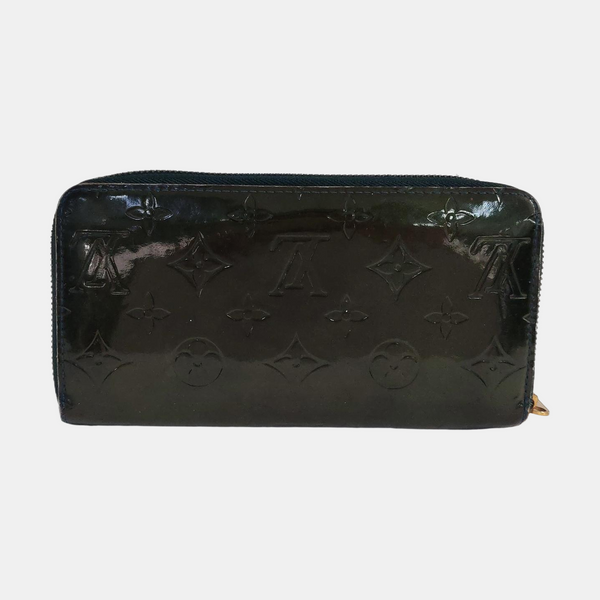ZIPPY Patent Leather Green Wallet