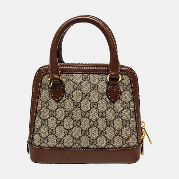 Horsebit 1955 Mini Coated Canvas Beige