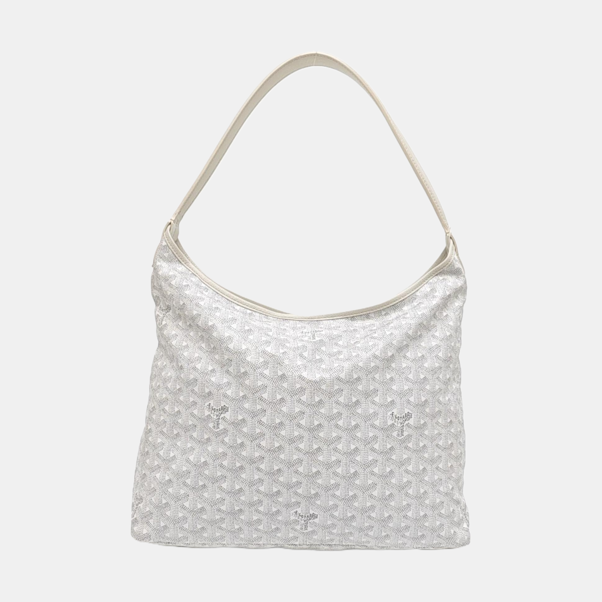 Hobo Coated Canvas White