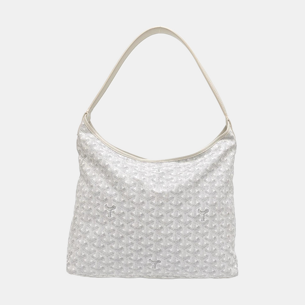 Hobo Coated Canvas White