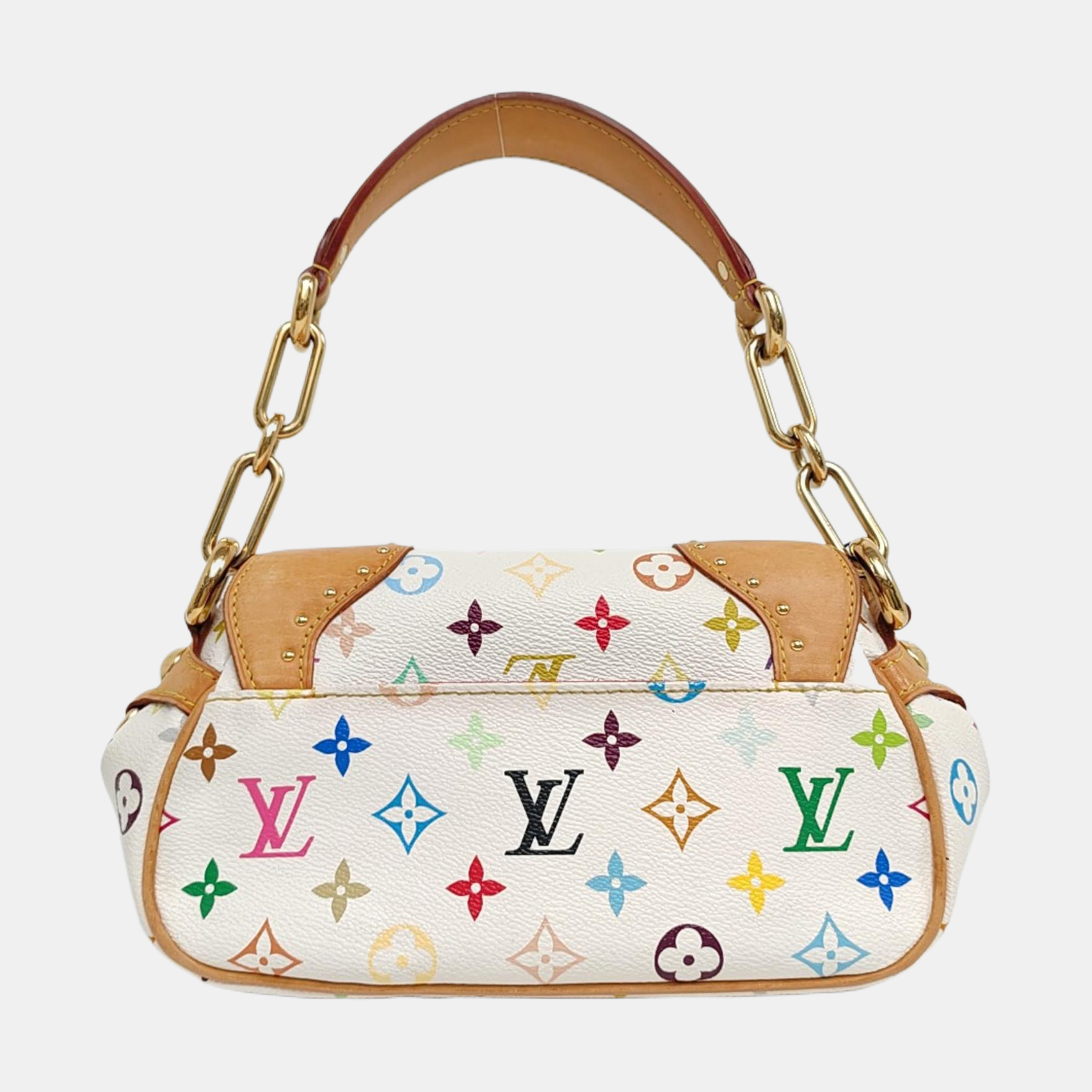 MARILYN Monogram Coated Canvas White