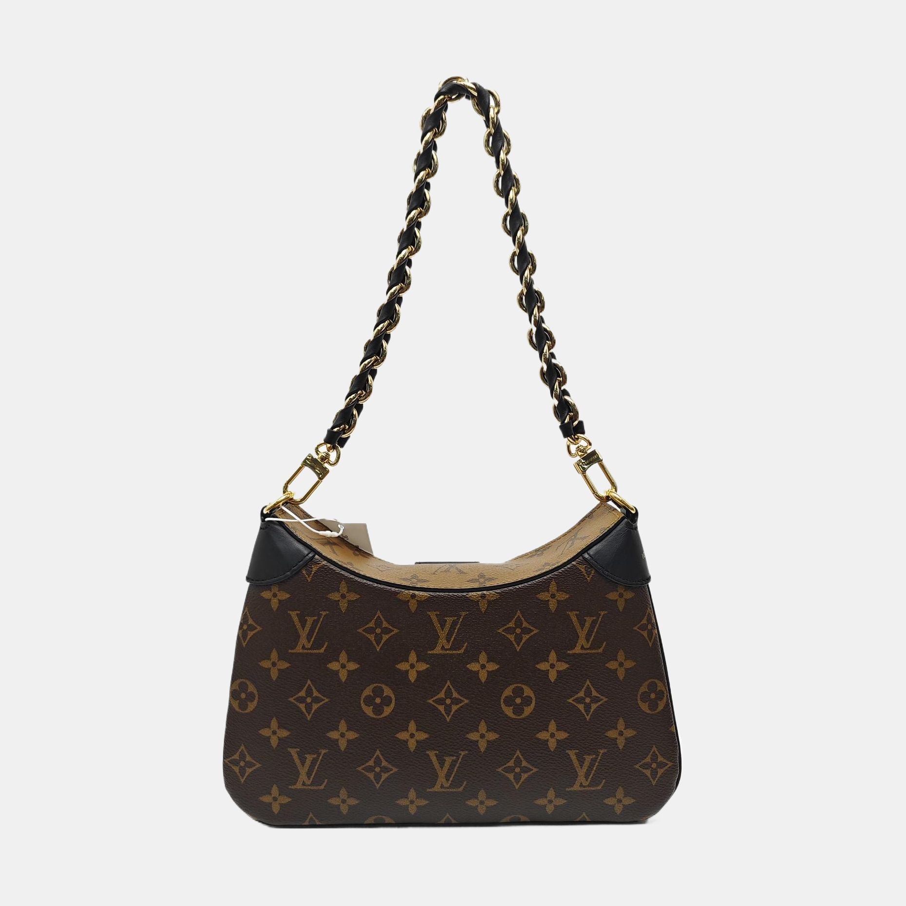 TWINNY Monogram Coated Canvas Brown