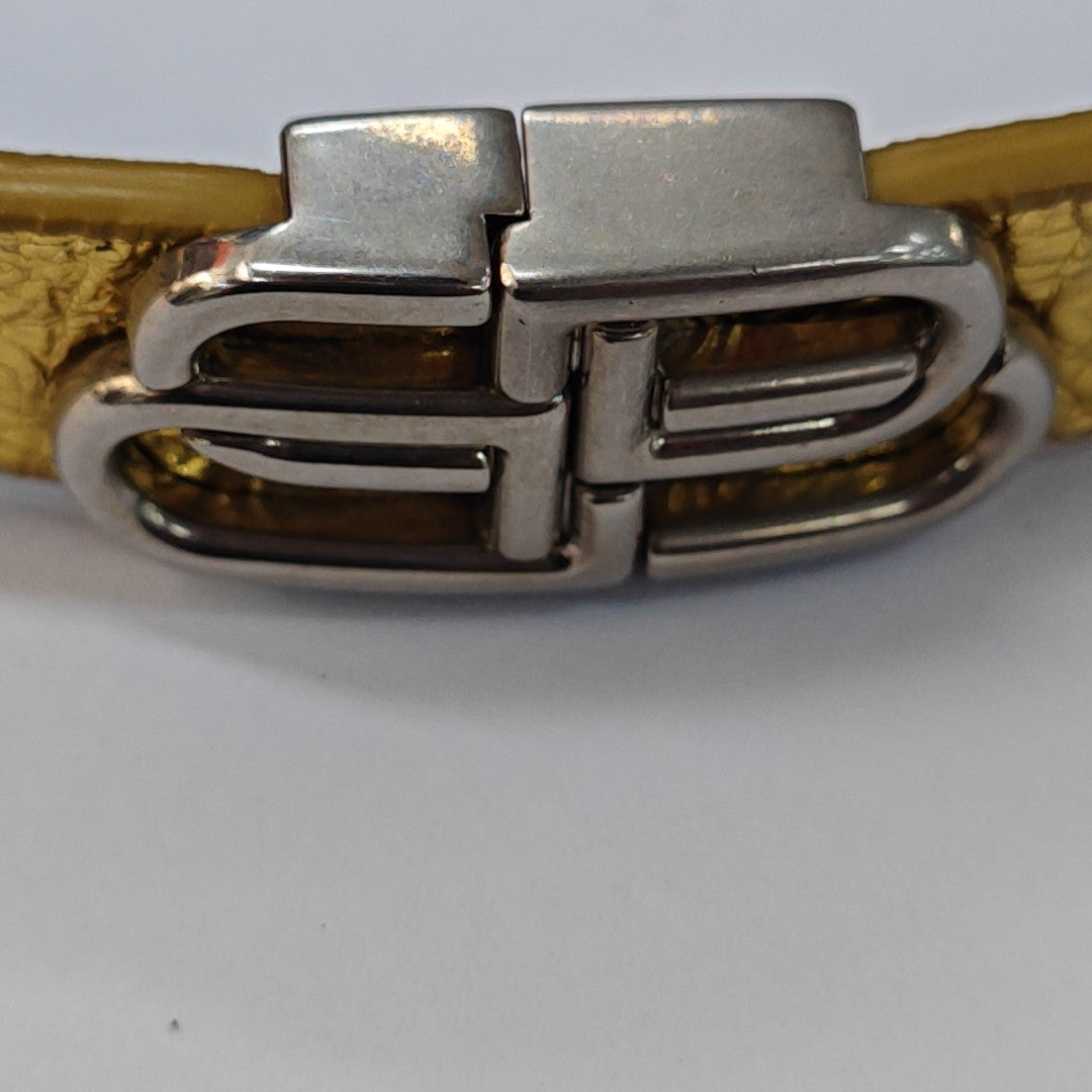 Metal Yellow Bracelet