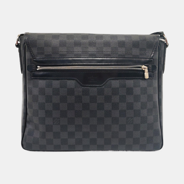DANIEL Damier Graphite Coated Canvas Gray