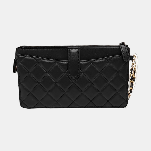Quilted Lambskin Black