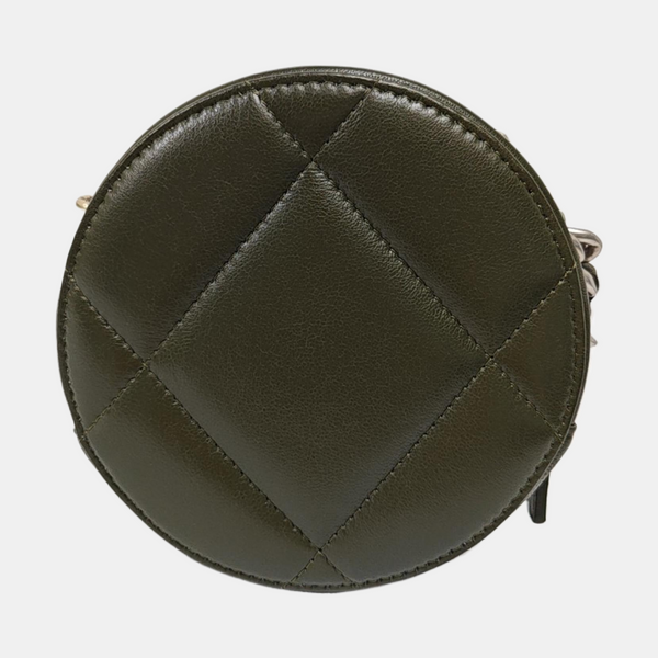 Authenticated pre-owned  CHANEL 19 Quilted Lambskin Green - Shoulder Bag at Looply