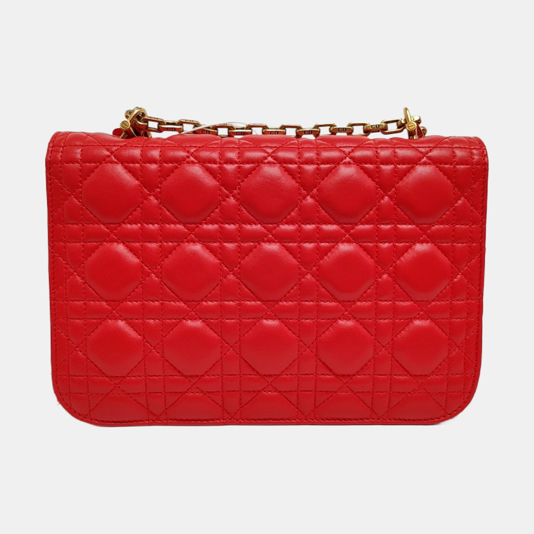 Dioraddict Cannage Lambskin Red