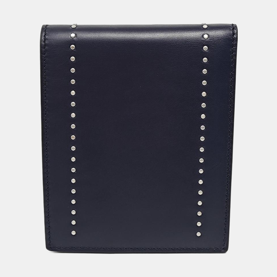 Calfskin Wallet Blue