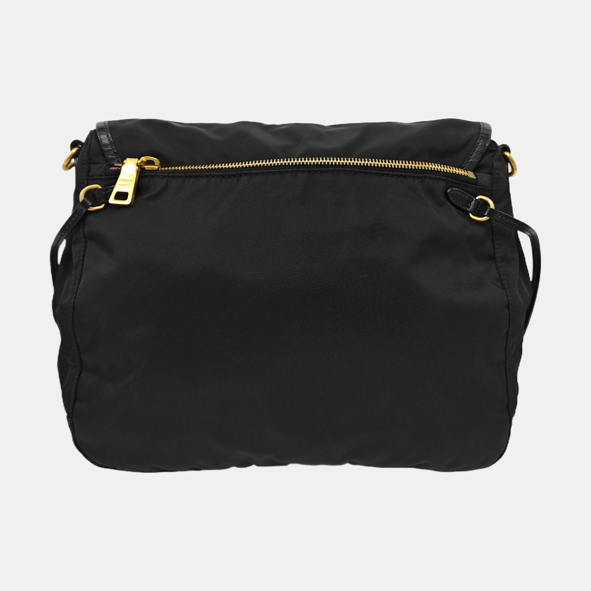 Vela Messenger Bag Nylon Black
