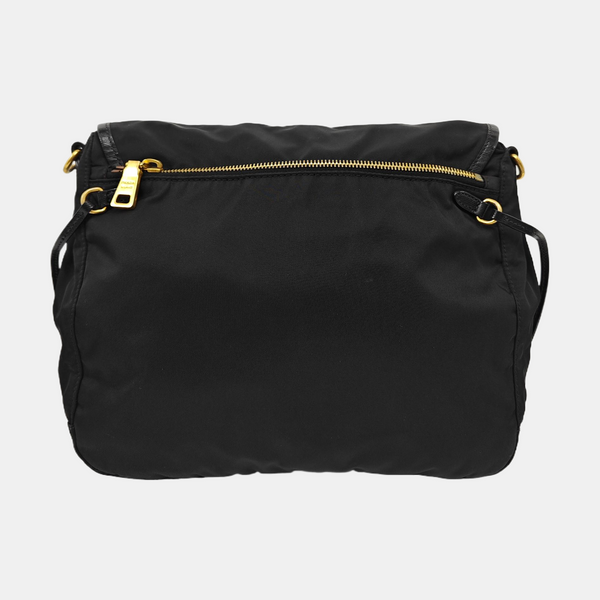 Vela Messenger Bag Nylon Black