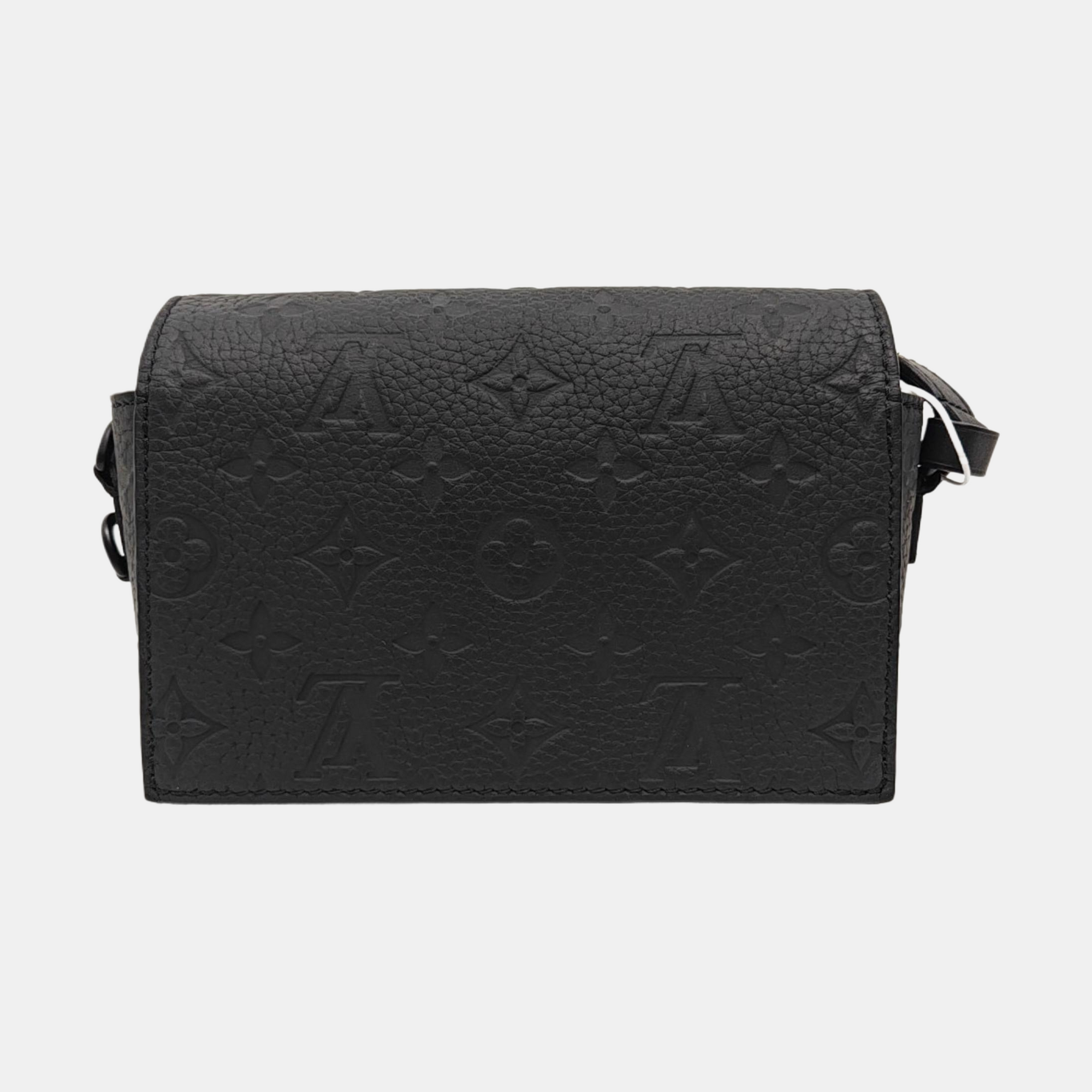 SOFT TRUNK Mini Monogram Calfskin Black