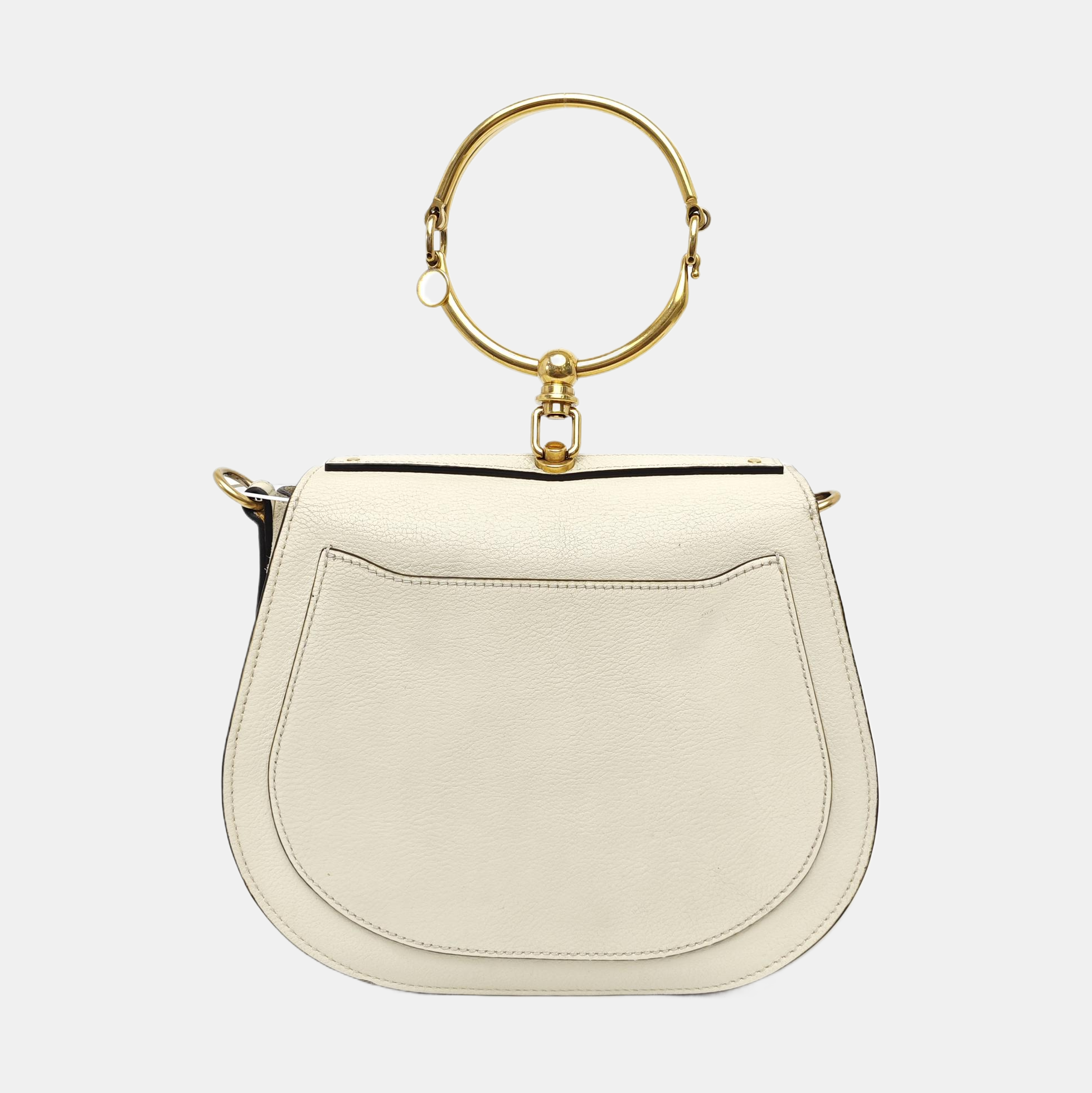 Nile Medium Calfskin White