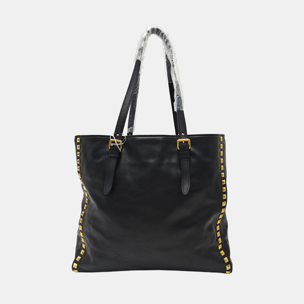 Calfskin Tote Bag Black