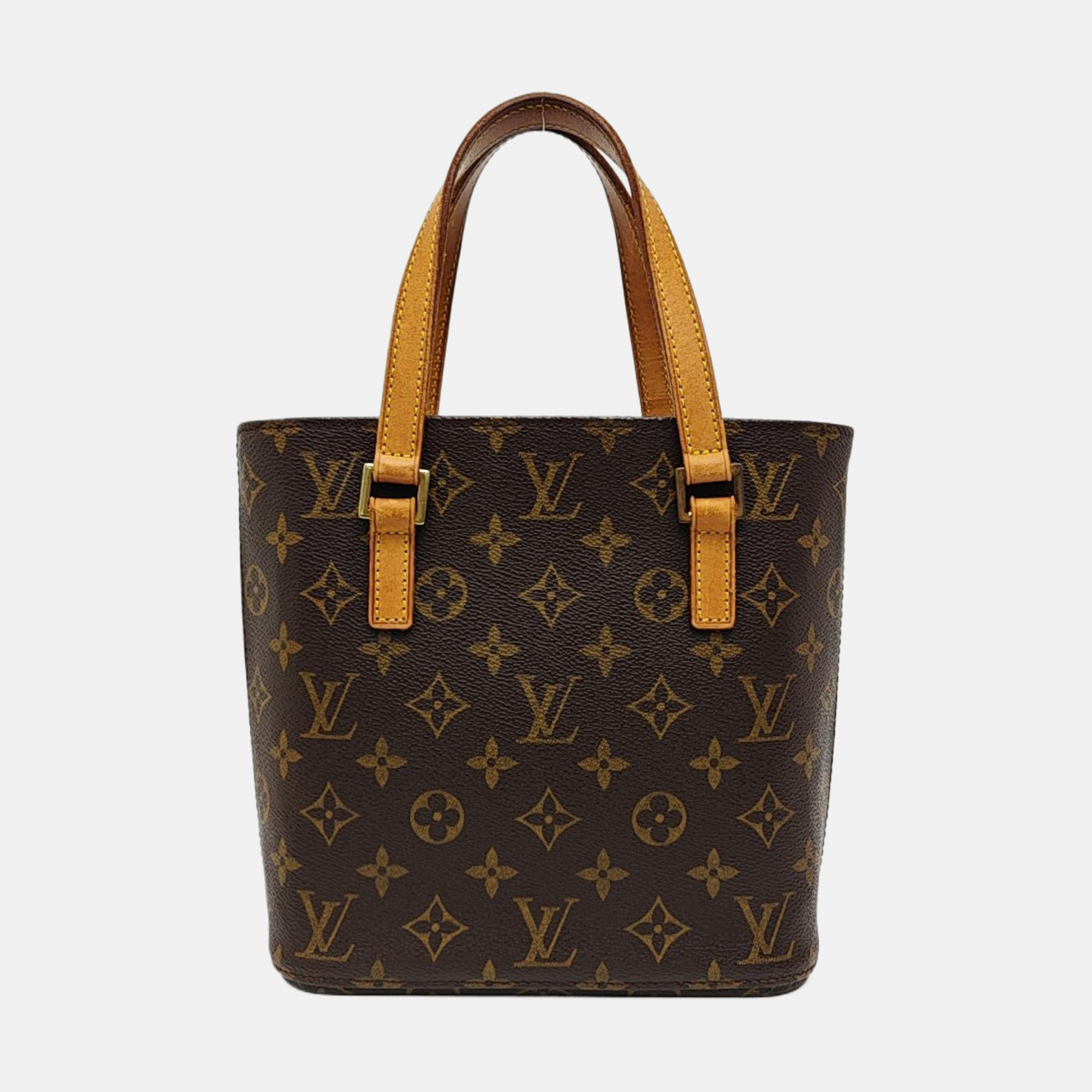 VINTAGE VAVIN PM Monogram Coated Canvas Brown