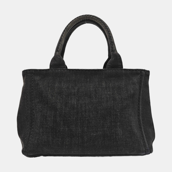 Denim Quilted Denim Black