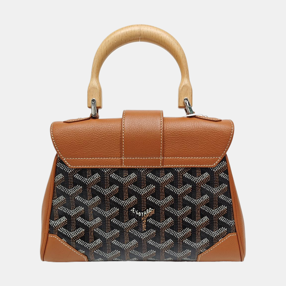 Saïgon Mini Coated Canvas Brown