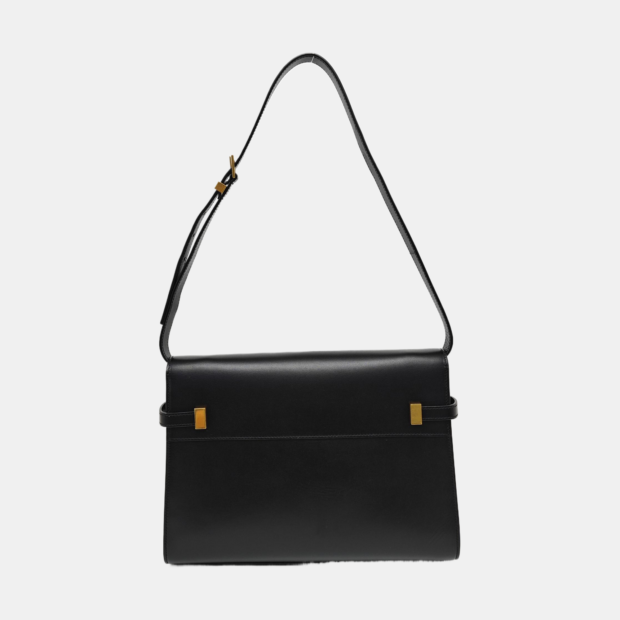 MANHATTAN Calfskin Black