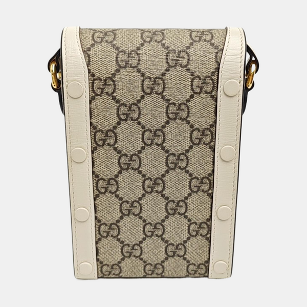 Horsebit 1955 Mini Coated Canvas Beige