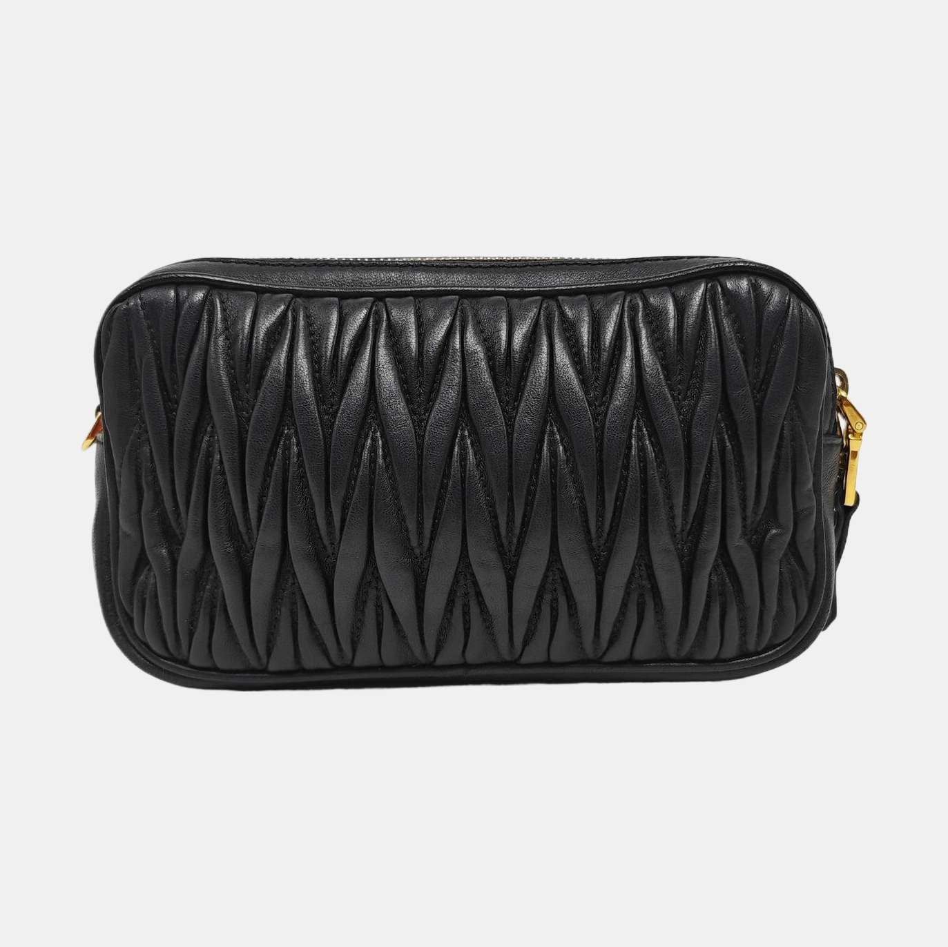 Calfskin Shoulder Bag Blue