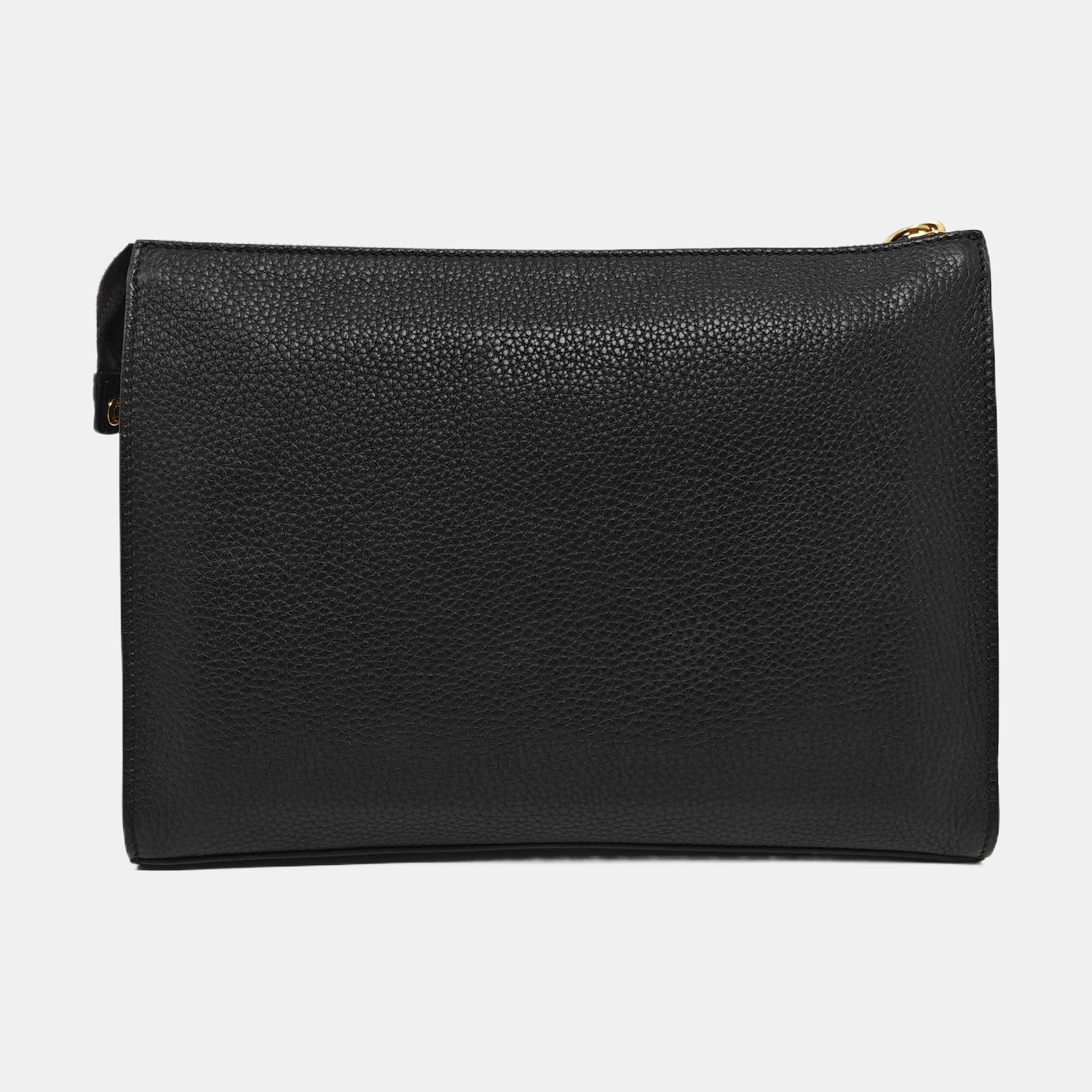 Calfskin Top Handle Bag Black