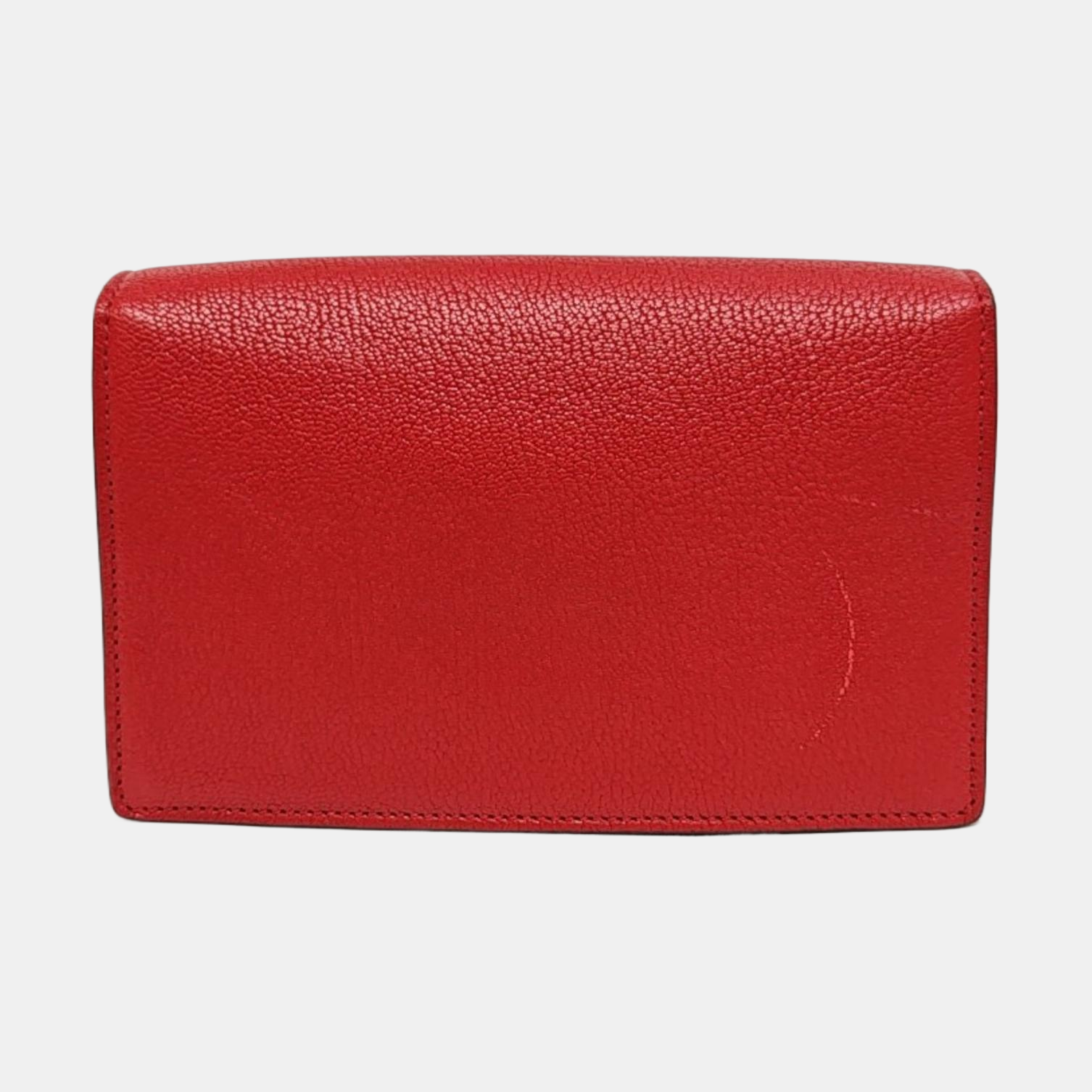 Calfskin Shoulder Bag Red