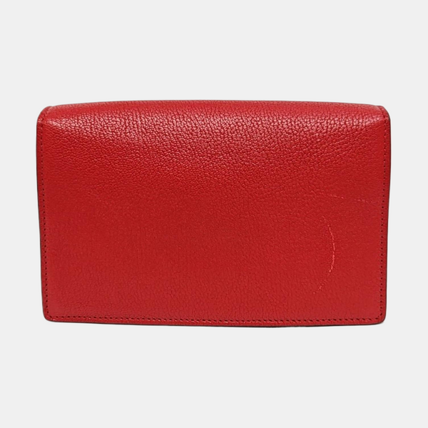 Calfskin Shoulder Bag Red