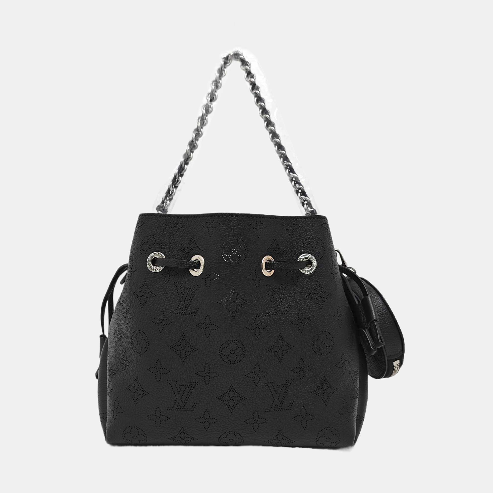 BELLA Monogram Calfskin Black