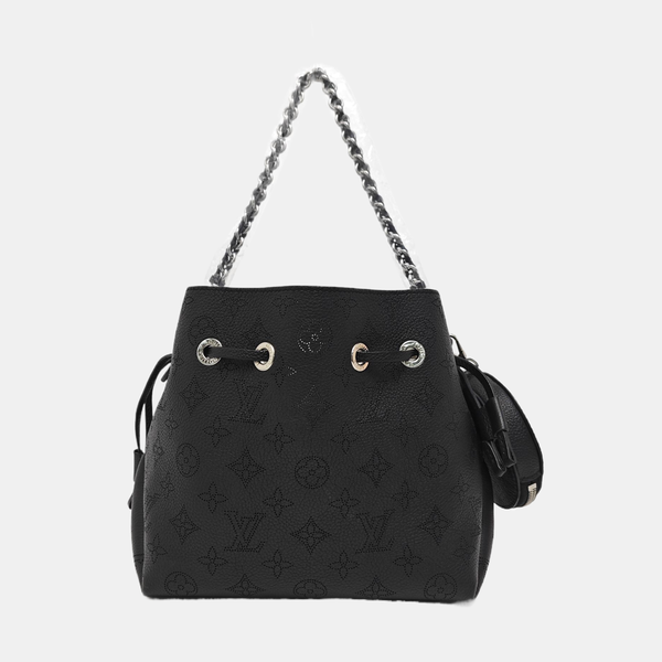 BELLA Monogram Calfskin Black