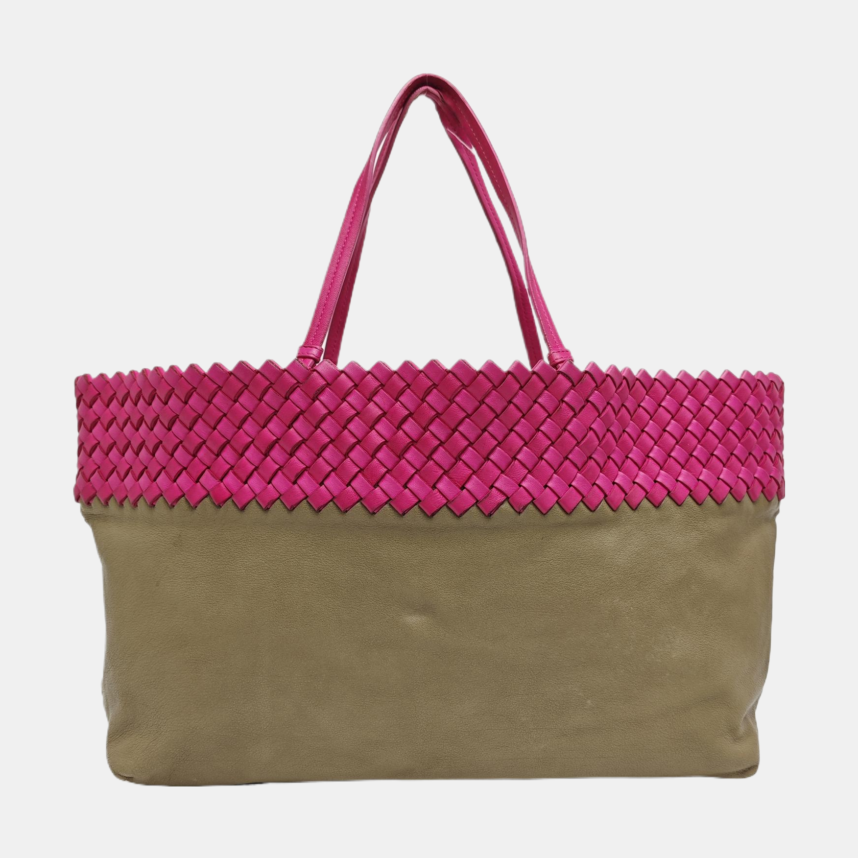 Calfskin Tote Bag Brown