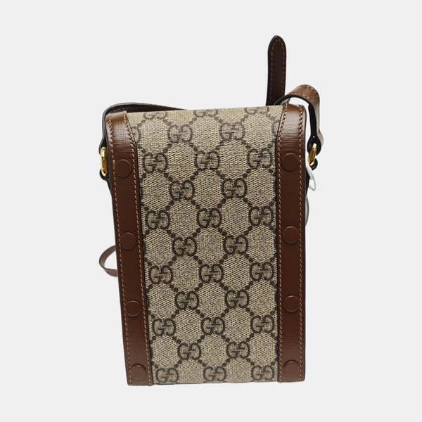 Horsebit 1955 Mini Coated Canvas Beige