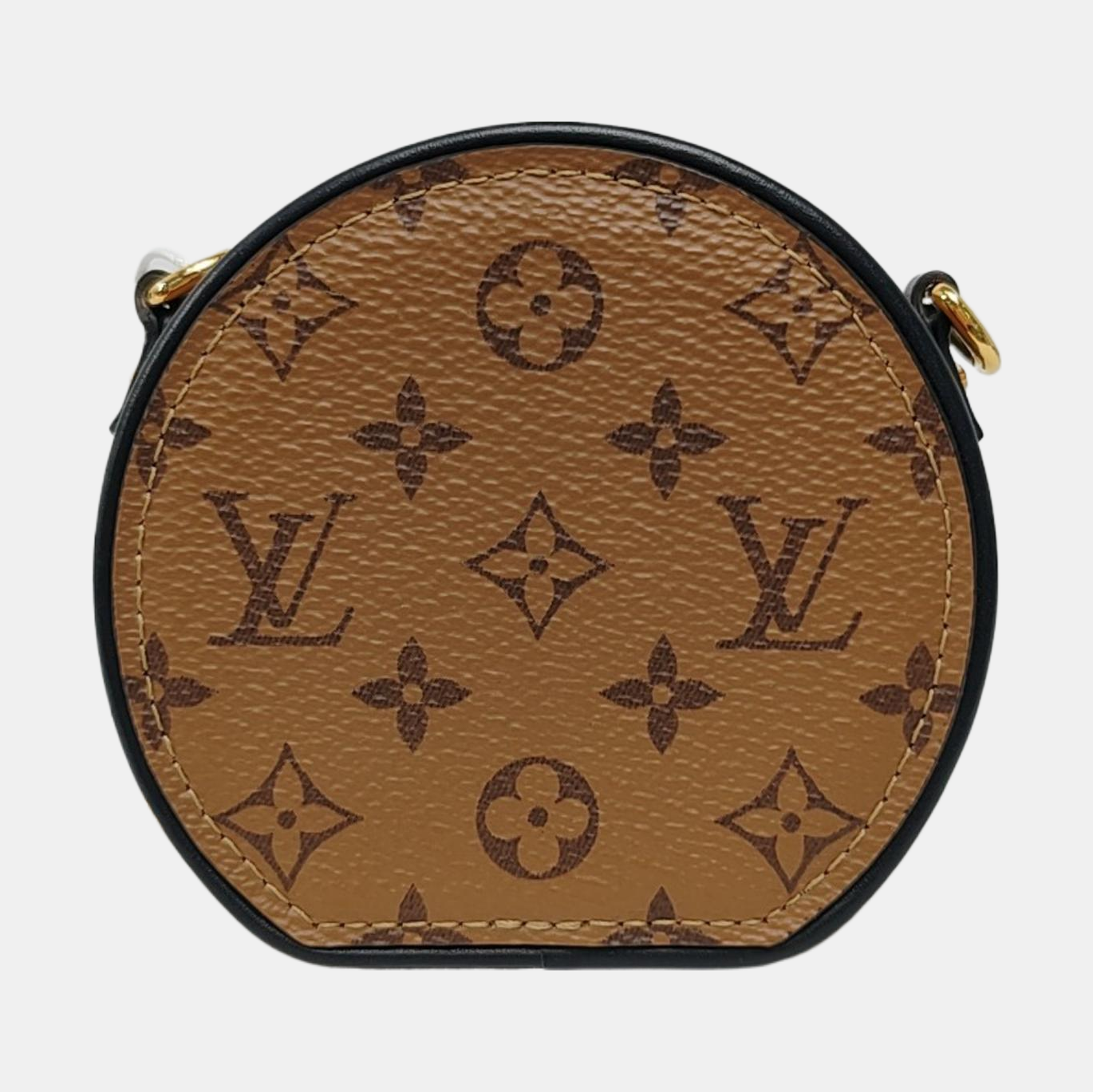 BOITE CHAPEAU Monogram Coated Canvas Beige