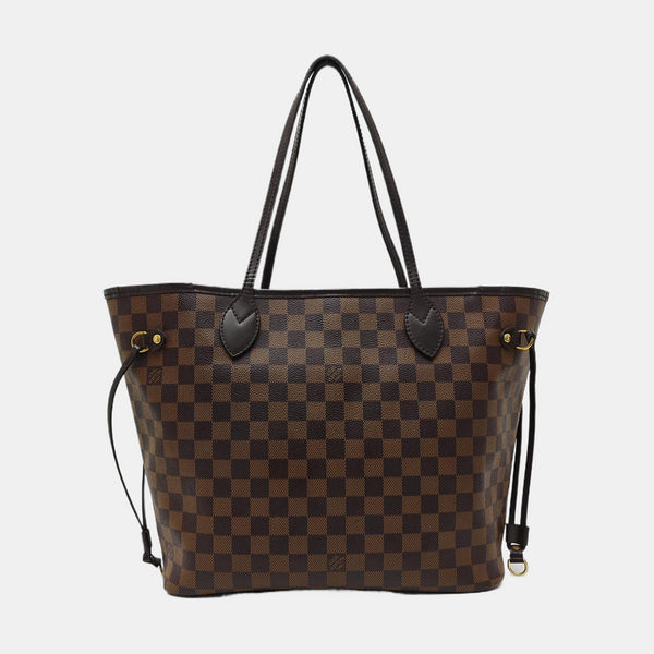NEVERFULL MM Damier Ebene Coated Canvas Brown