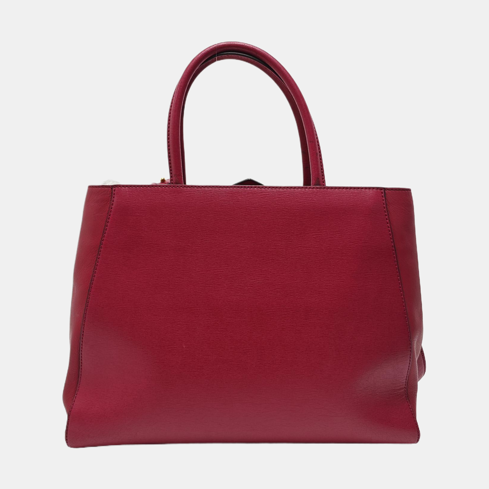 2 Jours Medium Calfskin Red