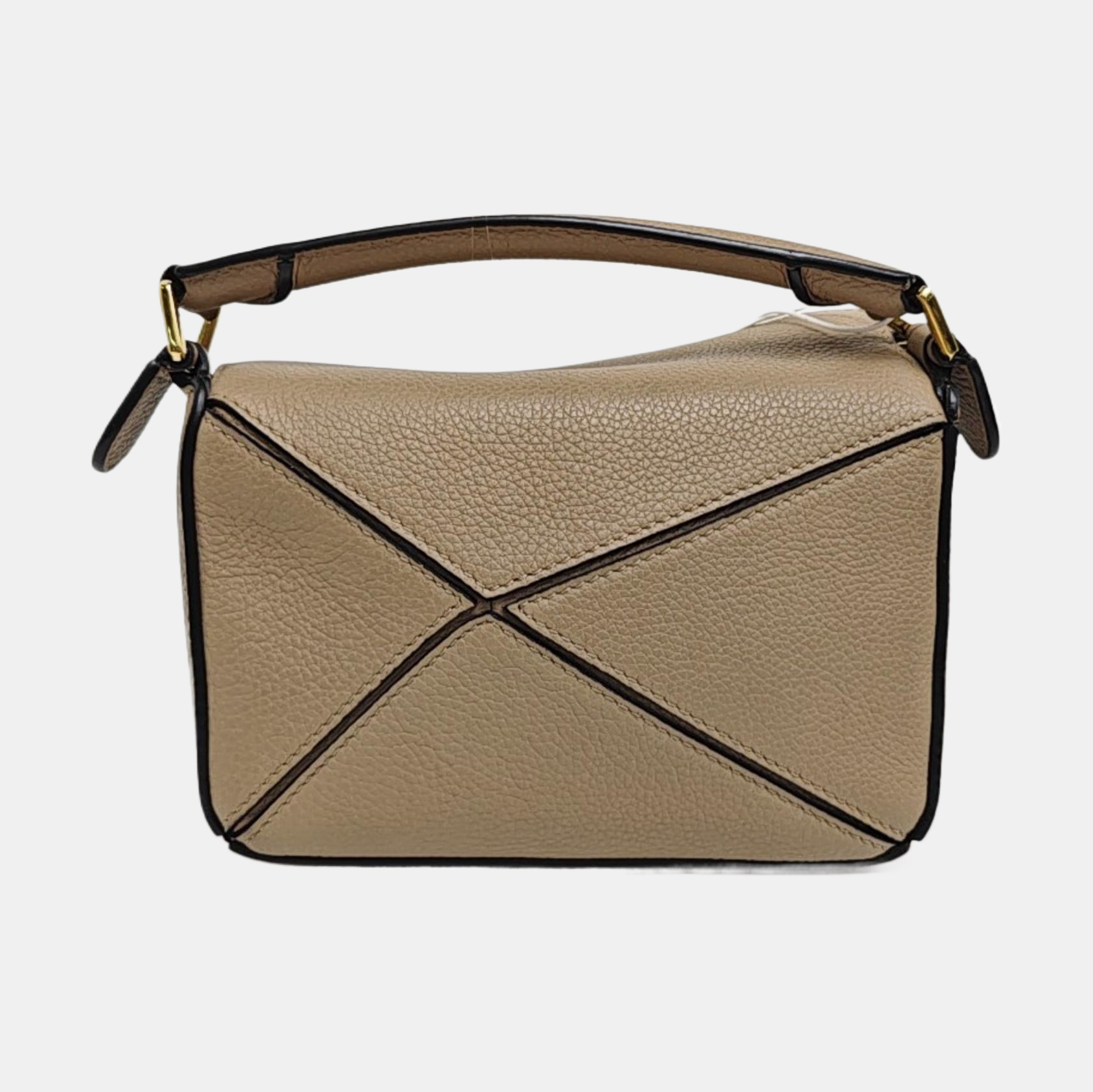 Puzzle Mini Calfskin Gray