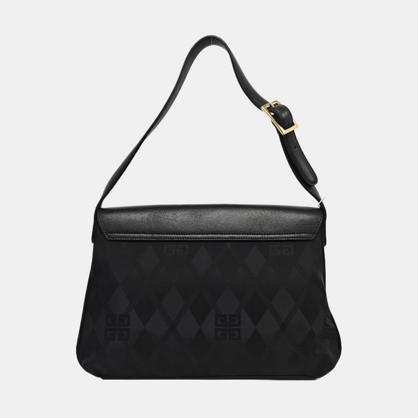 Nylon Shoulder Bag Black