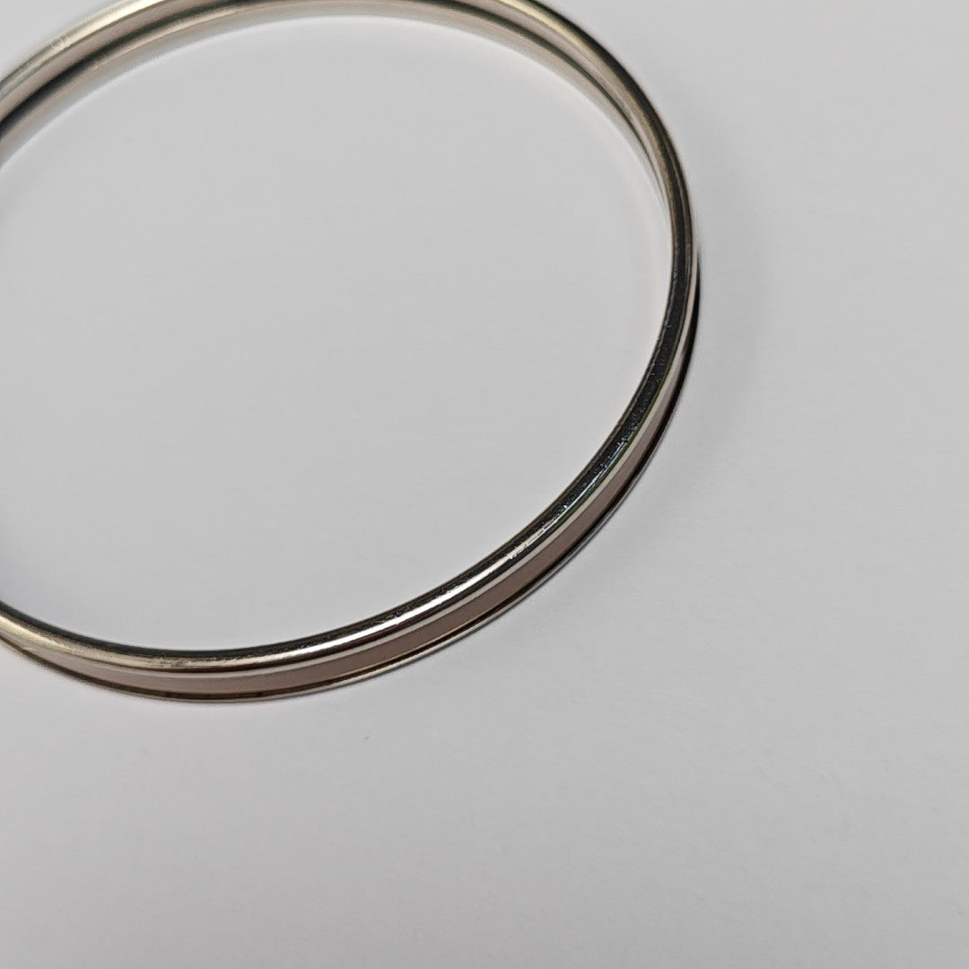 Uni Bangle Metal Silver Bangle
