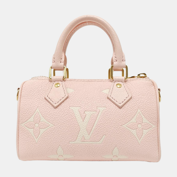SPEEDY Monogram Calfskin Pink